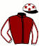 casaque portée par Plommee Léo. jockey du cheval de course PRINCESS KARA, information pmu ZETURF
