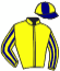 casaque portée par Grosbois Chr. jockey du cheval de course VICTIM OF LOVE, information pmu ZETURF casaque portée par Grosbois Chr. jockey du cheval de course VICTIM OF LOVE, information pmu ZETURF