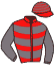 casaque portée par Demuro C. jockey du cheval de course EL RUBIO, information pmu ZETURF casaque portée par Demuro C. jockey du cheval de course EL RUBIO, information pmu ZETURF