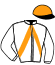 casaque portée par Thomas Ron. jockey du cheval de course GIBRALTAR, information pmu ZETURF casaque portée par Thomas Ron. jockey du cheval de course GIBRALTAR, information pmu ZETURF