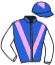 casaque portée par Subias A. jockey du cheval de course RETT ANGEL, information pmu ZETURF casaque portée par Subias A. jockey du cheval de course RETT ANGEL, information pmu ZETURF