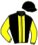 casaque portée par Madamet A. jockey du cheval de course COLUMBUS, information pmu ZETURF casaque portée par Madamet A. jockey du cheval de course COLUMBUS, information pmu ZETURF