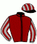 casaque portée par Pouchin A. jockey du cheval de course PEBBLESSHINYBRIGHT, information pmu ZETURF