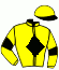 casaque portée par Pasquier S. jockey du cheval de course KASSAR SAID, information pmu ZETURF