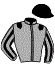 casaque portée par Roth Le Vaillant G. jockey du cheval de course PISORNO, information pmu ZETURF