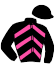 casaque portée par Peslier Mlle M. jockey du cheval de course SANDSTORM, information pmu ZETURF