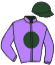 casaque portée par Trullier T. jockey du cheval de course SHATTERHAND, information pmu ZETURF