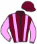 casaque portée par Marie Benj. jockey du cheval de course EXHIT, information pmu ZETURF
