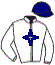 casaque portée par Guyon M. jockey du cheval de course CH'EZZA, information pmu ZETURF