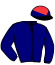 casaque portée par Mendizabal I. jockey du cheval de course DELIUS, information pmu ZETURF