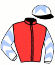 casaque portée par Barzalona M. jockey du cheval de course WINTERTRAUM, information pmu ZETURF