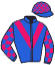 casaque portée par Pasquier S. jockey du cheval de course BATWAN, information pmu ZETURF