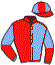 casaque portée par Lee W.J. jockey du cheval de course MOSS TUCKER, information pmu ZETURF