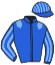 casaque portée par Piccone T. jockey du cheval de course MISS CANTIK, information pmu ZETURF