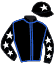 casaque portée par Soumillon C. jockey du cheval de course ZARABANDA, information pmu ZETURF