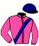 casaque portée par Jamard S. jockey du cheval de course GRETA DU CORTA (FR), information pmu ZETURF