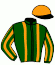 casaque portée par Forest M. jockey du cheval de course BELLE SIDDONS (GB), information pmu ZETURF