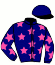 casaque portée par Berto M. jockey du cheval de course OUTRUNNER (FR), information pmu ZETURF
