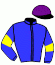 casaque portée par Seguy V. jockey du cheval de course MONFRERE (FR), information pmu ZETURF