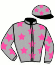 casaque portée par Blondel F. jockey du cheval de course VENERE (FR), information pmu ZETURF