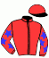 casaque portée par Fournand Y. jockey du cheval de course SUGAR BABY (FR), information pmu ZETURF