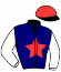 casaque portée par Orani A. jockey du cheval de course ALL REVVED UP (IE), information pmu ZETURF