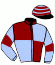casaque portée par Bachelot T. jockey du cheval de course WHO KNOWS (FR), information pmu ZETURF