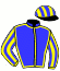 casaque portée par Mandel G. jockey du cheval de course HILAIRE (GB), information pmu ZETURF