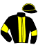 casaque portée par Ouvrie T. jockey du cheval de course FAHRENHEIT FLOWER (FR), information pmu ZETURF
