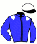 casaque portée par Dumont S. jockey du cheval de course HIRONSTAR HIGHLAND, information pmu ZETURF