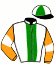 casaque portée par Grasset M. jockey du cheval de course HEP DES ANDRAUX, information pmu ZETURF