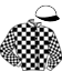 casaque portée par Gaudin J. M. jockey du cheval de course HUSTELLA MAG (FR), information pmu ZETURF