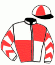 casaque portée par Hardouin E. jockey du cheval de course WAZIERS, information pmu ZETURF