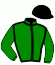 casaque portée par Flandrin B. jockey du cheval de course IRIS DES BLAISES, information pmu ZETURF