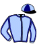 casaque portée par Marie B. jockey du cheval de course GLASGOW LONDRES, information pmu ZETURF