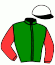 casaque portée par Crastus A. jockey du cheval de course GOREK, information pmu ZETURF