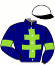 casaque portée par Demuro C. jockey du cheval de course TWO FACE, information pmu ZETURF