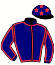 casaque portée par Gauvin F. jockey du cheval de course GOMORRO, information pmu ZETURF