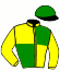 casaque portée par Vidal G. jockey du cheval de course INROAD OAKS, information pmu ZETURF
