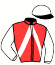 casaque portée par Sorel J. Ch. jockey du cheval de course HIDAO DE LA GOUTTE, information pmu ZETURF