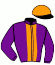 casaque portée par Gelhay B. jockey du cheval de course NUMERUS BORGET, information pmu ZETURF