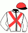 casaque portée par Zuliani A. jockey du cheval de course VRHELIGA, information pmu ZETURF casaque portée par Zuliani A. jockey du cheval de course VRHELIGA, information pmu ZETURF