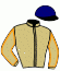 casaque portée par Planque S. jockey du cheval de course TOP DAAY, information pmu ZETURF