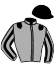 casaque portée par Hardouin E. jockey du cheval de course SCATTERED DREAMS, information pmu ZETURF