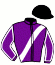 casaque portée par Paleau L. jockey du cheval de course JERICHO DE RETZ, information pmu ZETURF casaque portée par Paleau L. jockey du cheval de course JERICHO DE RETZ, information pmu ZETURF