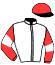 casaque portée par Hardouin E. jockey du cheval de course DARLINGTON, information pmu ZETURF casaque portée par Hardouin E. jockey du cheval de course DARLINGTON, information pmu ZETURF