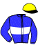 casaque portée par Honorat Mlle L. jockey du cheval de course WAZIERS, information pmu ZETURF