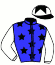 casaque portée par Janacek V. jockey du cheval de course OPASAN, information pmu ZETURF casaque portée par Janacek V. jockey du cheval de course OPASAN, information pmu ZETURF