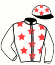 casaque portée par Bachelot T. jockey du cheval de course AGRI, information pmu ZETURF casaque portée par Bachelot T. jockey du cheval de course AGRI, information pmu ZETURF