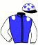 casaque portée par Maillot S. jockey du cheval de course BAZOQUES, information pmu ZETURF casaque portée par Maillot S. jockey du cheval de course BAZOQUES, information pmu ZETURF